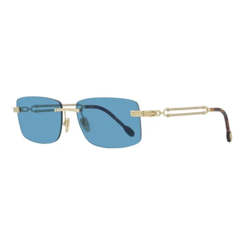 FRED Metal Acetate Irregular Shape Sunglasses Women's Gold