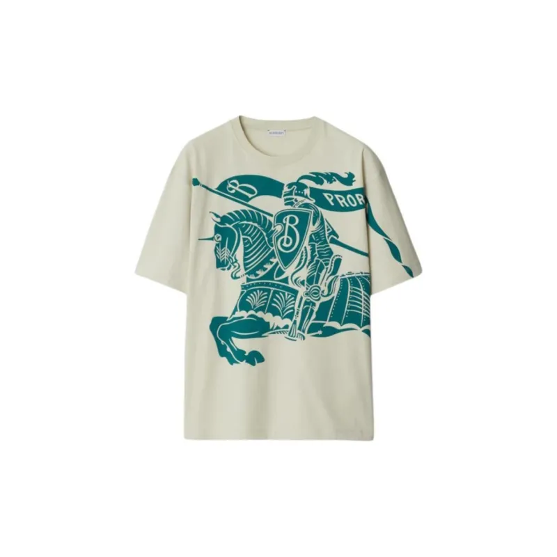 Burberry EKD print Cotton T shirt-5