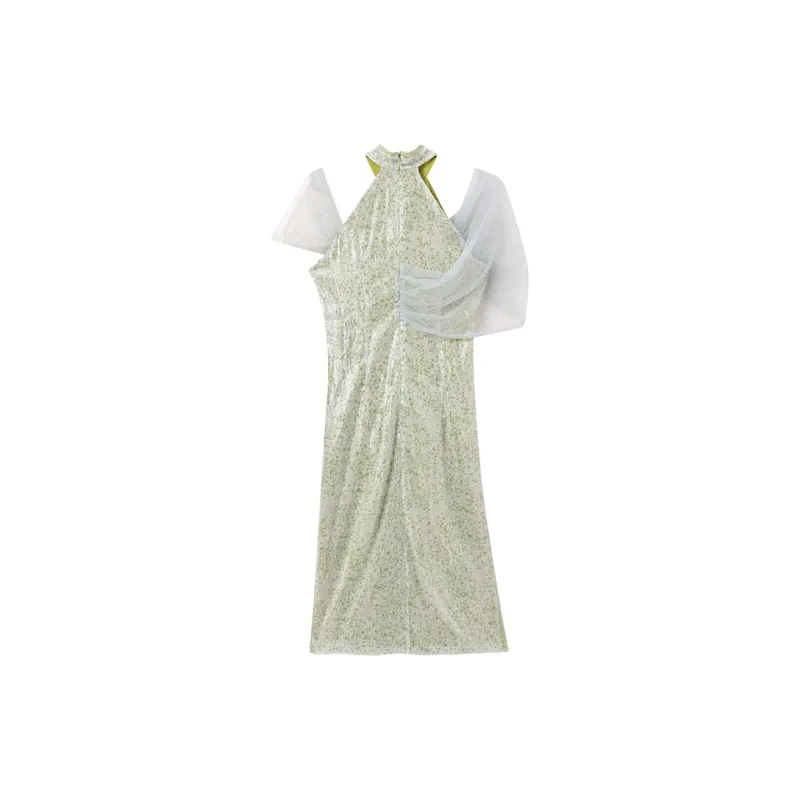 MKBY Sleeveless Dress Women's Mist Green-1