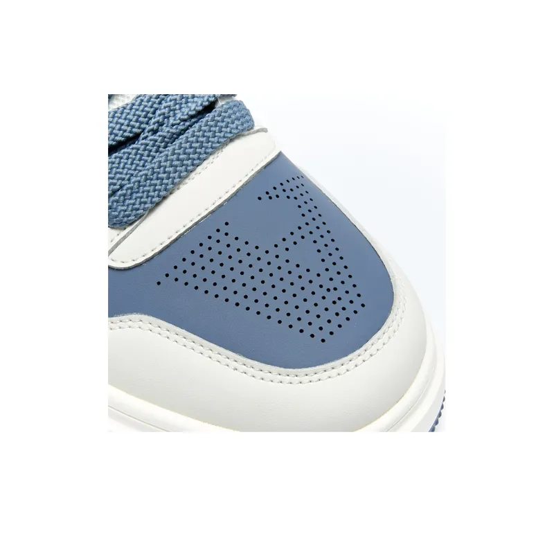 AQUASCUTUM [British Century Brand] Comfortable Color Blocking Small Platform Skateboard Shoes-12