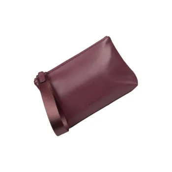 TUCANO Synthetic Leather Clutch Medium Size Unisex Purple