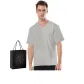 V-Neck Short-Sleeved (Heather Gray) 100% cotton Skin-Friendly/Moisture-Wicking Breathable