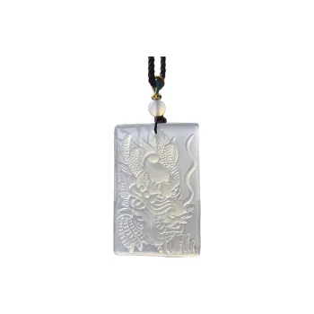 Viola Chalcedony Jade Necklaces Unisex