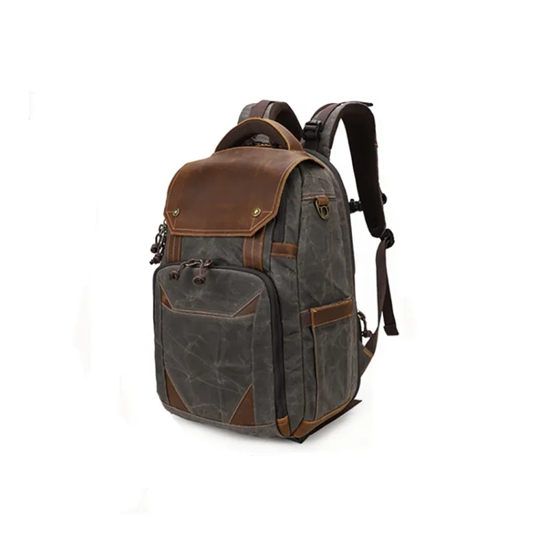 TTaG．baG Batik Canvas Backpack Unisex-14