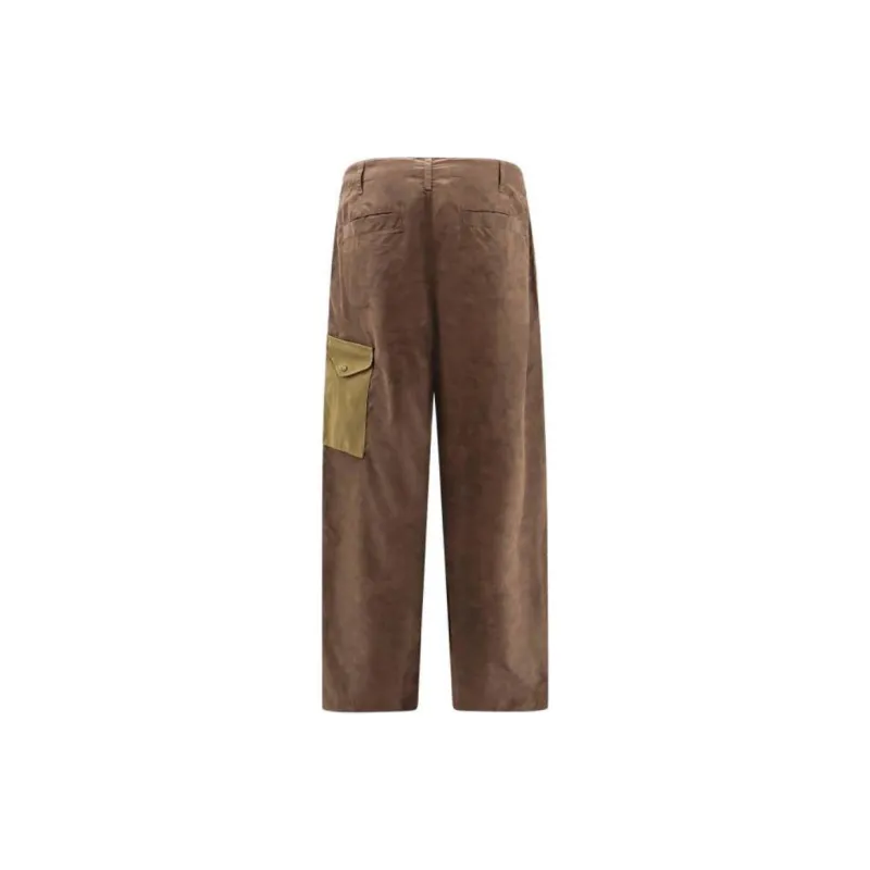 TEN C Mid Rise Wide Leg Trousers-1