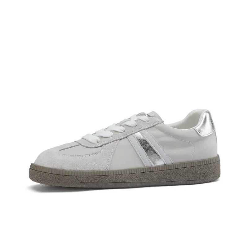 D FUSE SCANDINAVIA German Army Trainers Flat Shoes Low Top Skateboard Shoes Women's-1