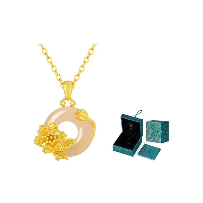 MAMADESHOUHU Chalcedony Jade Necklaces Women's-89