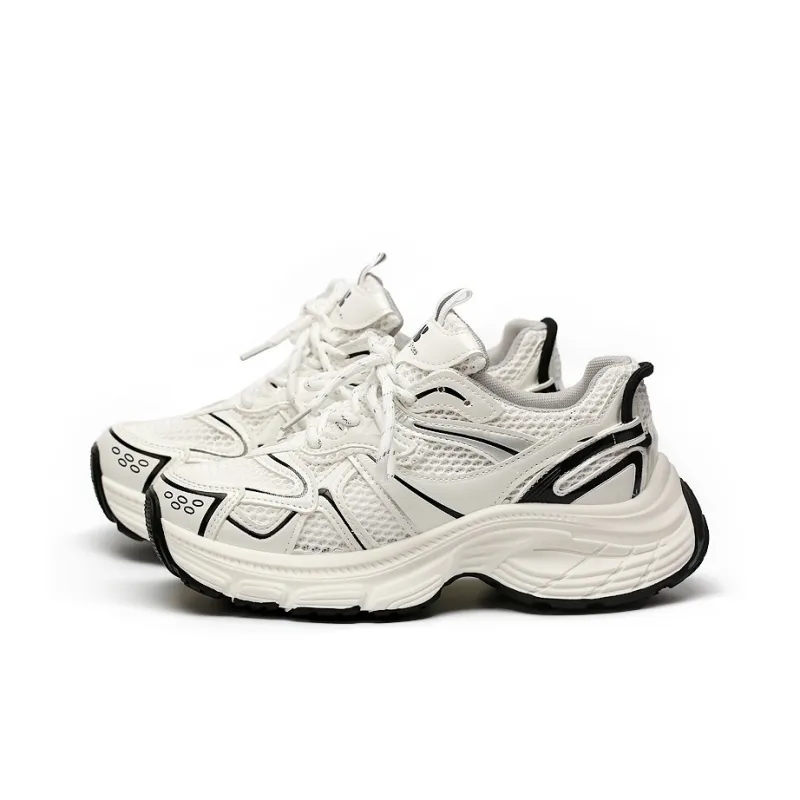 Zun'er Cushioning Anti-Slip And Wear-Resistant Low-Top Chunky Sneakers Women's-6