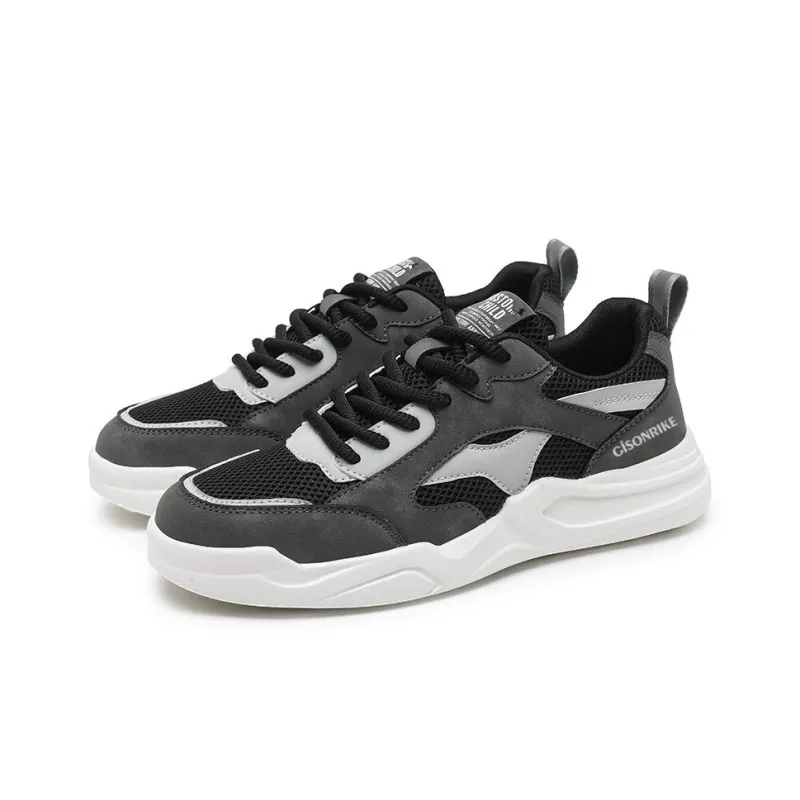 GISONRIKE Anti-Slip Wear-Resistant Low-Top Skateboard Shoes Men's-14