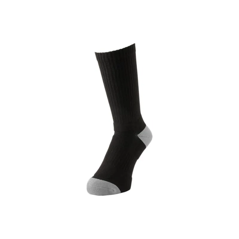 Asics Basketball Socks Unisex 1 Pack High-Performance Black X Concrete Color-0