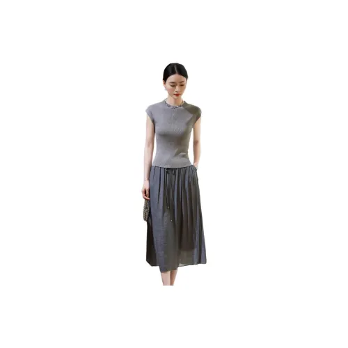 Hang Yi Court Two Piece Skirt Sets Women's