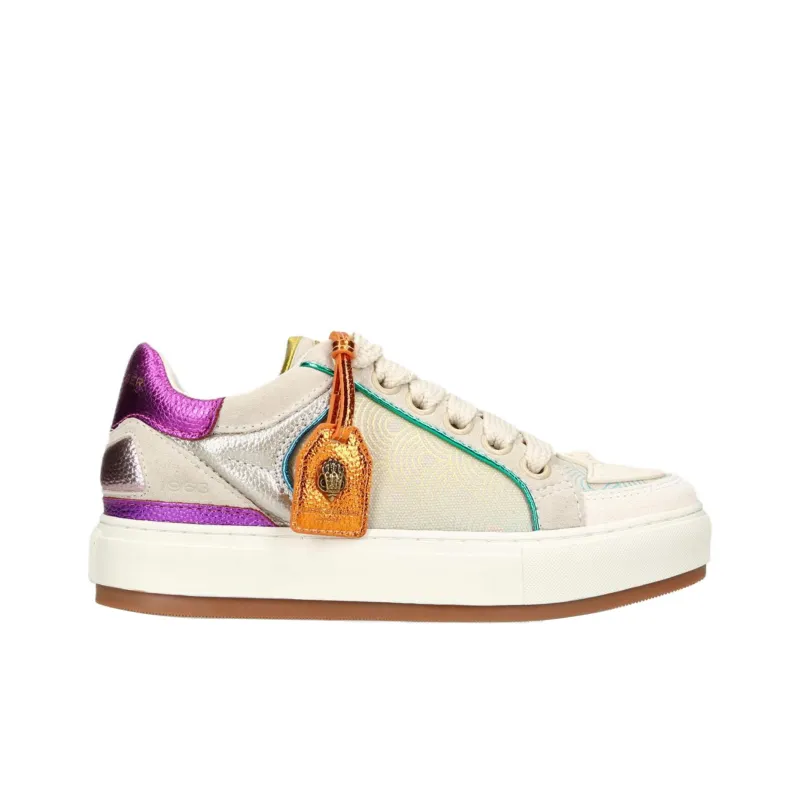 Kurt Geiger London Low-Top Skateboard Shoes Women's Beige-1