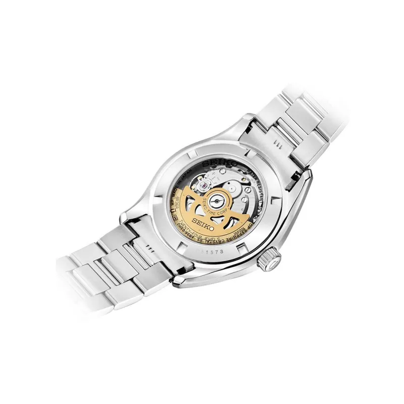 SEIKO Presage Series Automatic Mechanical Movement Watch Men's Watches White Dial-1