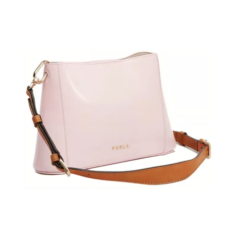 Furla Cow Leather Crossbody Bag Shoulder Bag Women's Light Pink-2