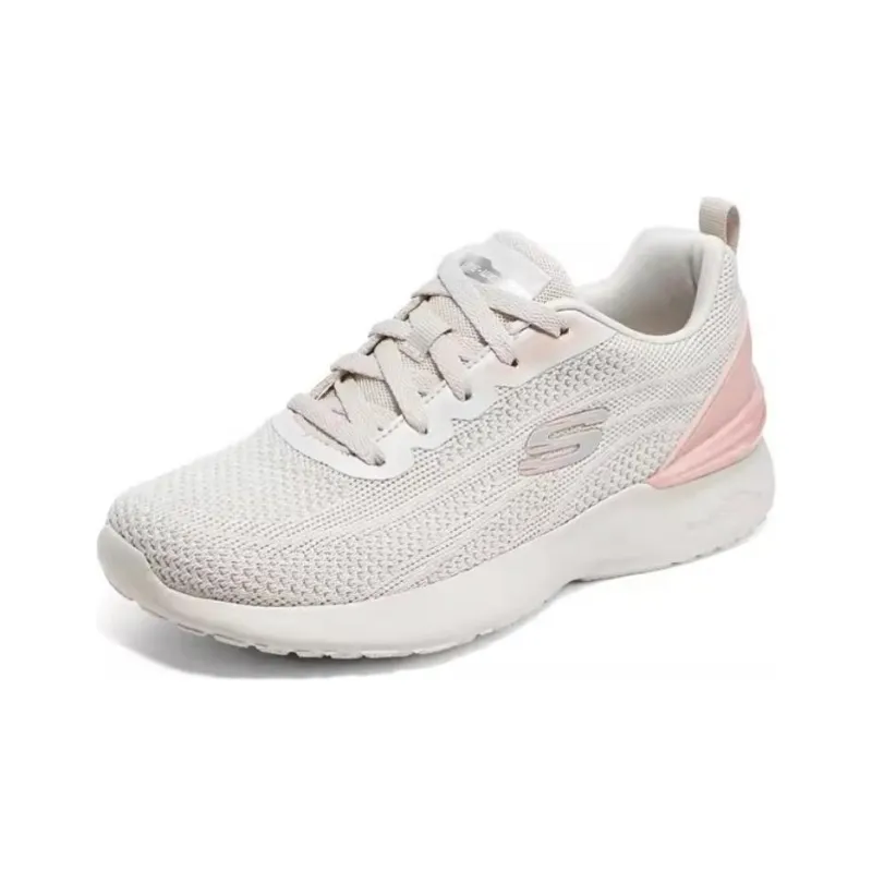 Skechers Skech Air Dynamight Casual Shoes Women's Low Top Natural/Pink-2