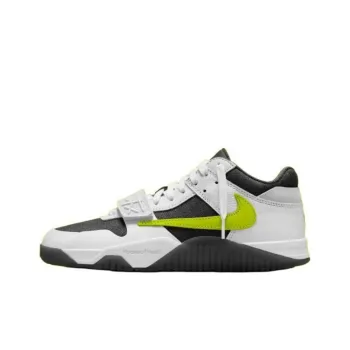 Travis Scott x Nike Swoosh Cushioning Wear Resistant Low Top Skateboard Shoes Unisex White Black Green