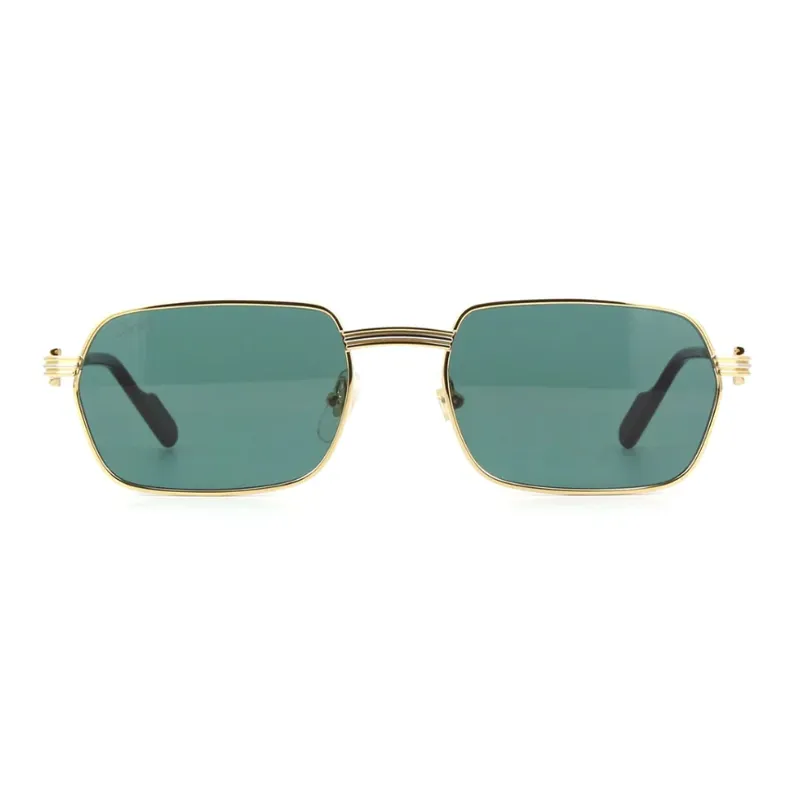 Cartier Rectangle Frame Sunglasses-1