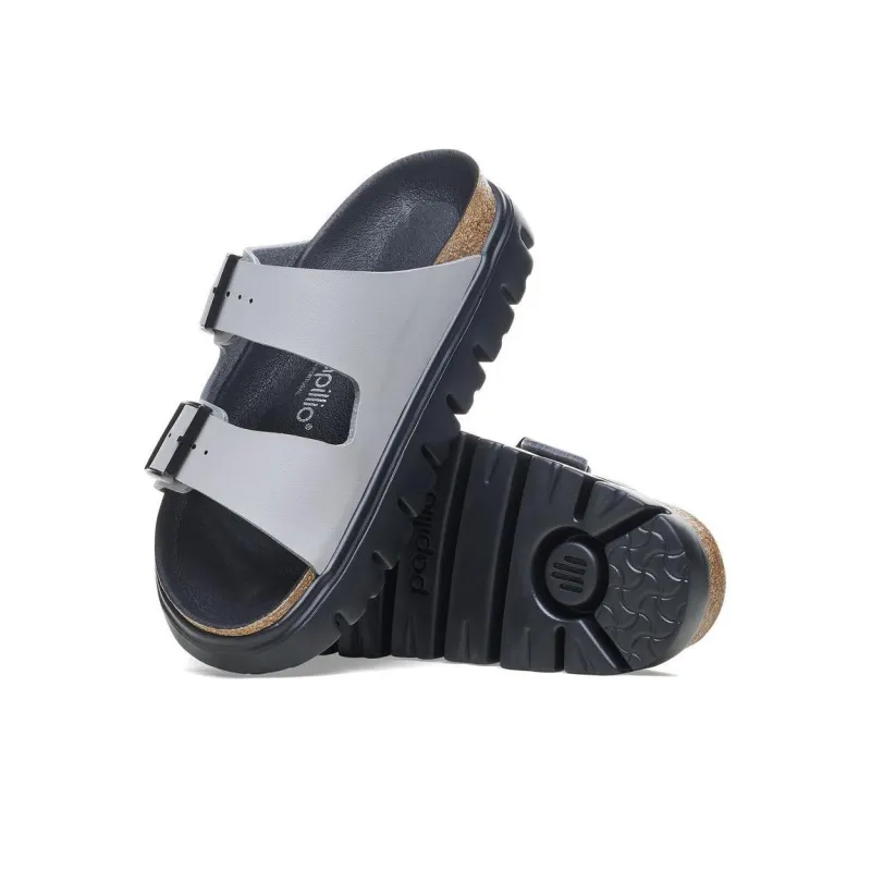 Birkenstock Arizona Slide Slippers Women's Gray Regular Edition-5