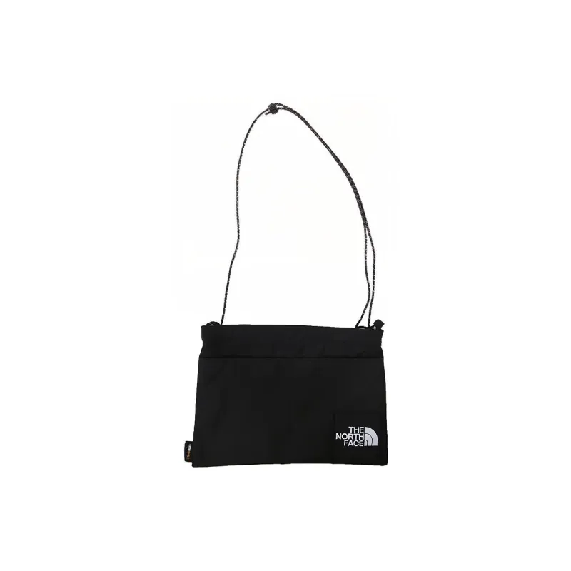 THE NORTH FACE Polyester Shoulder Bag Crossbody Bag Small Size Unisex Black-0