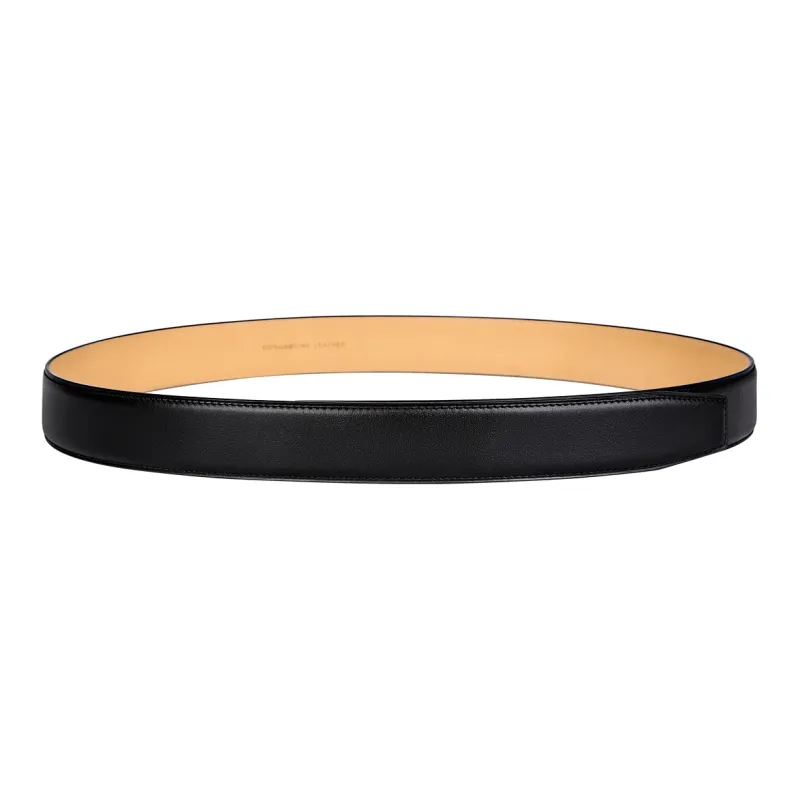 Jaylen Oos The First Layer Of Calfskin Headless Belt Men's Vegetable Tanned Rubbed Craft 3.5/3.8cm-11