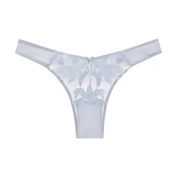 Victoria's Secret DREAM ANGELS Underpants Women's 1 Pack Light Gray Purple