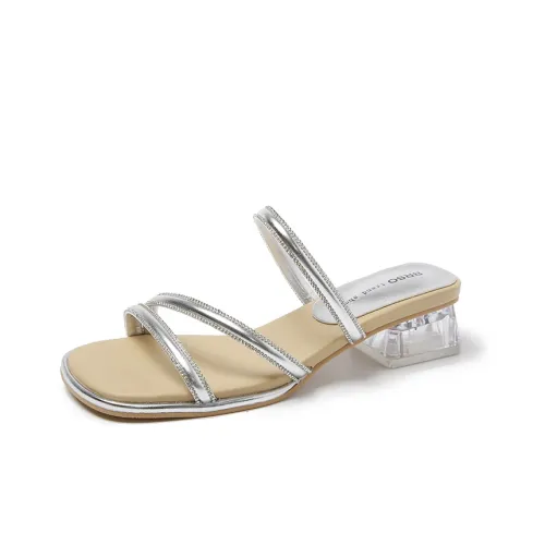 GEJIANI Rubber Sole Slip-Resistant Slide Slippers Women's