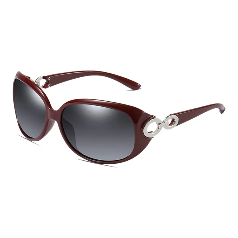 PRETTYALLUSION Oval Sunglasses Women's-4
