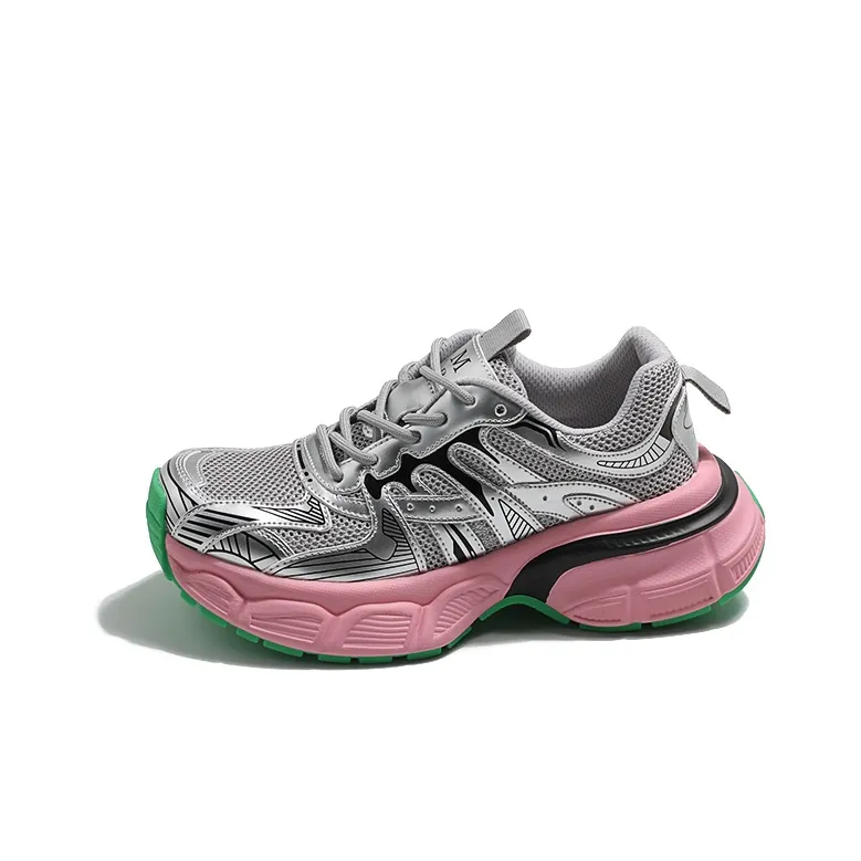 MIS. DANNY Breathable Slip-Resistant Low-Top Chunky Sneakers Women's-4