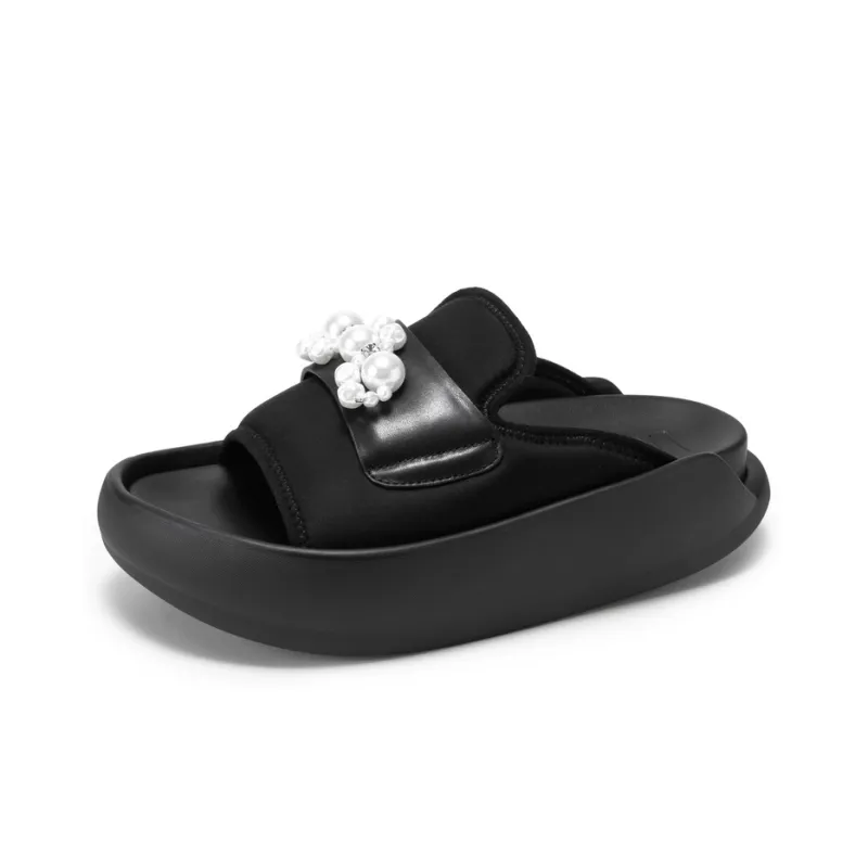 MIO Composite Sole Rhinestone Quick Dry Slide Slippers Women's-2