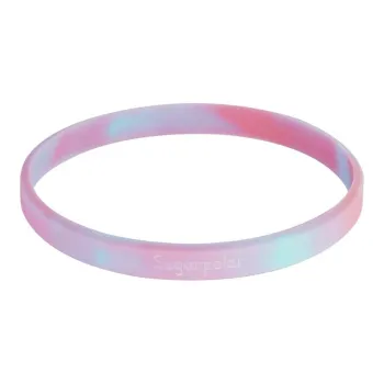 SMVP Sports Bracelets Running Training Basketball Silicone Moisture Wicking Wristband Couple Trendy Accessory