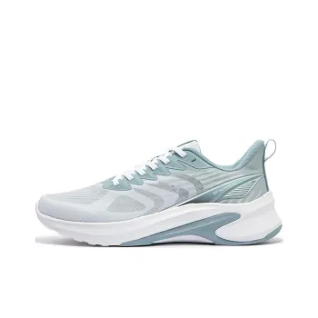 361° Fangya SE Anti Slip Wear Resistant Low Top Casual Running Shoes Men's White Blue