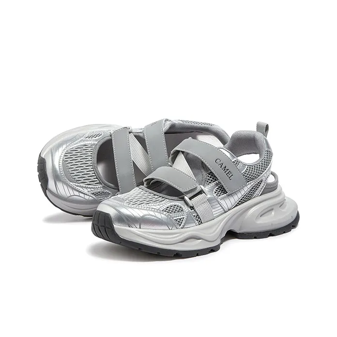 CAMEL Breathable Slip-Resistant Low-Top Chunky Sneakers Women's-2