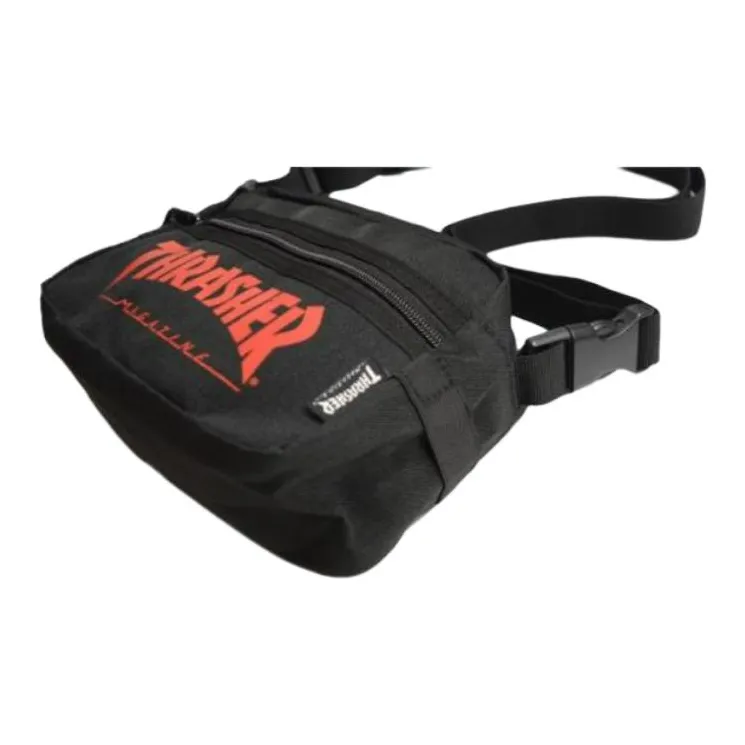 Thrasher Polyester Fanny Pack Regular Unisex Black Red-4