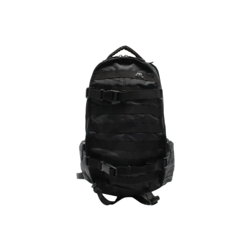Nike Polyester Backpack Regular Unisex Pure Black-2