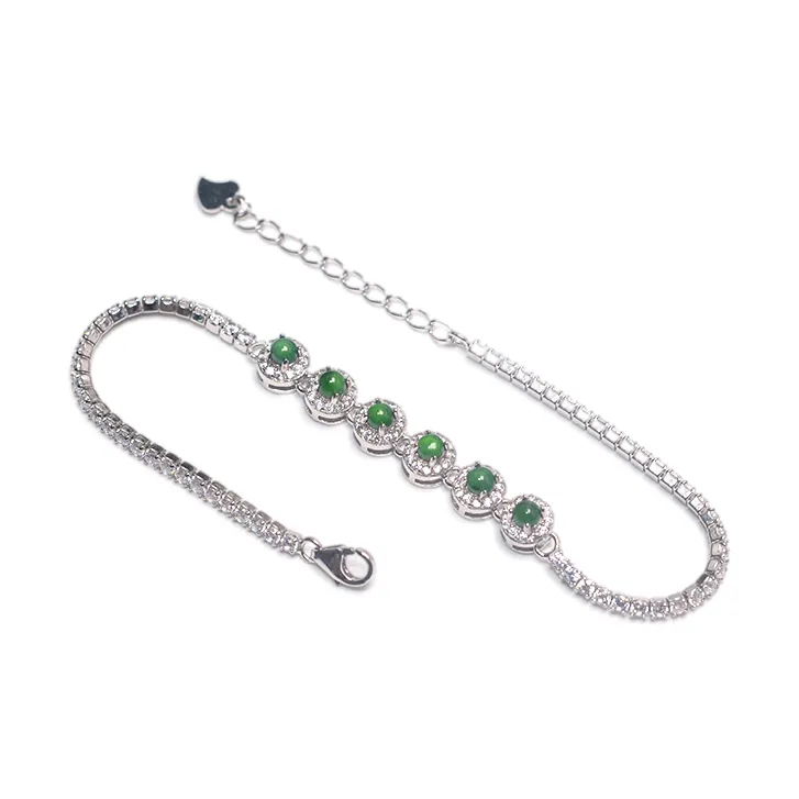 Miyu Gangnam Ice Type Jadeite Bracelets Women's-0