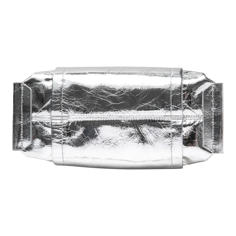 Moran & Karly Cephalic Skin Tote Bag, Shoulder Bag, Crossbody Bag, Handbag Space Silver-4