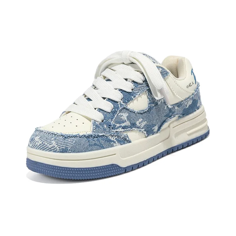 Little Red Man Low-Top Skateboard Shoes Unisex-6