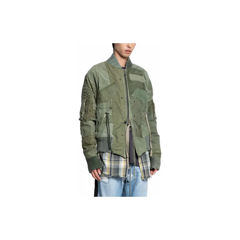 GREG LAUREN Jackets Coats Men's Green-2