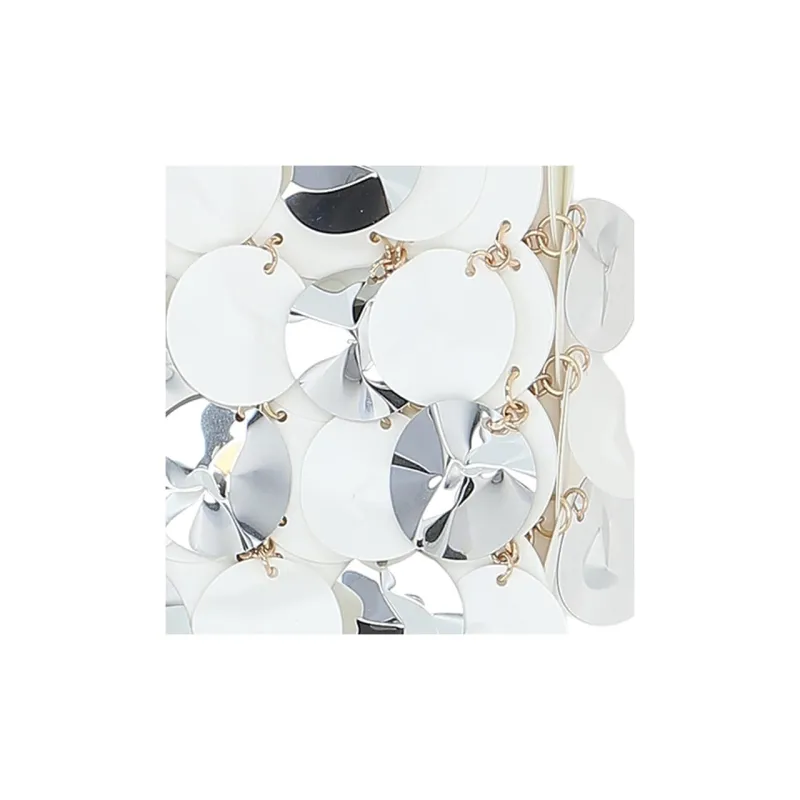 Paco Rabanne Disc Embellished Chain Linked Shoulder Bag-3