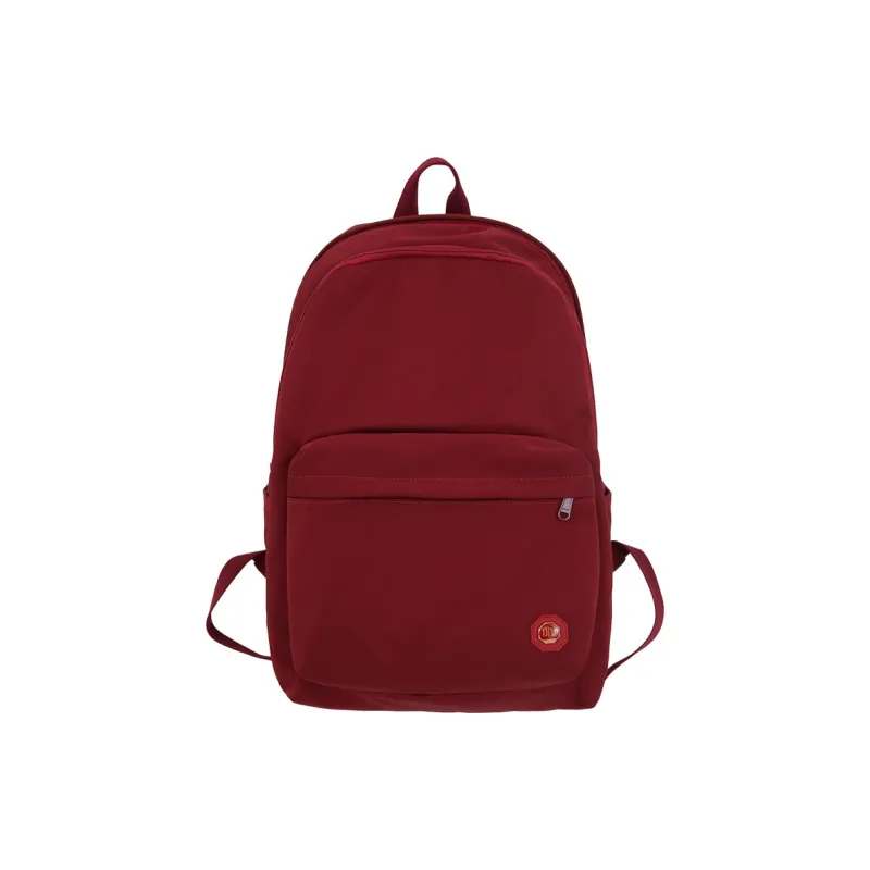 Parker Bear Nylon Backpack Unisex Black/Red/Ecru/Pink-4