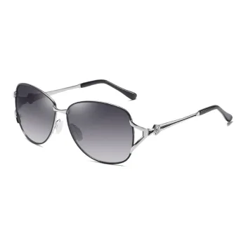 PRETTYALLUSION Oval Sunglasses Women's
