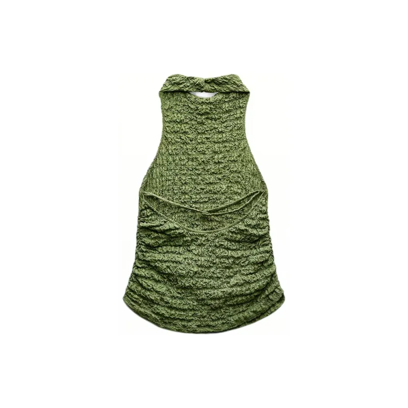 ZARA Tank Tops Women's Green-1