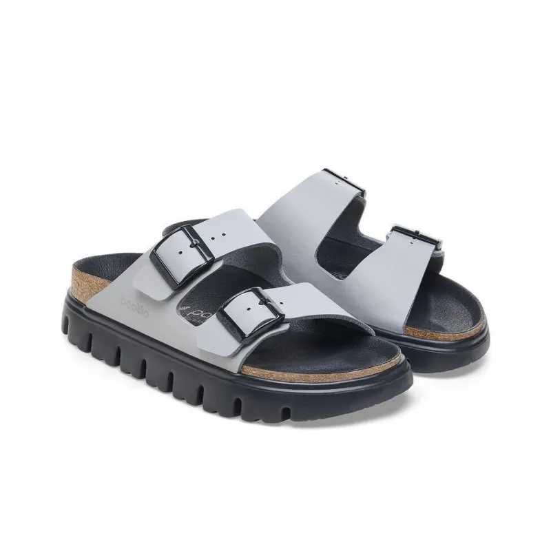 Birkenstock Arizona Slide Slippers Women's Gray Regular Edition-3