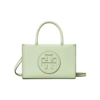 TORY BURCH Ella Synthetic Leather Tote Bag Shopping Bag Shoulder Bag Crossbody Bag Handbag Mini Women's Pasture Mist