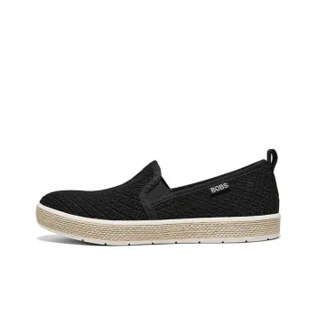 Skechers Bob's Anti Slip Wear Resistant Low Top Casual Shoes Women's Black