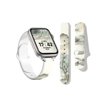 Yu Qing Apple Compatibility Watch Band Silicone Material