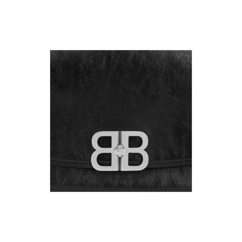 Balenciaga Flap Bb Soft Medium Shoulder Bag-8