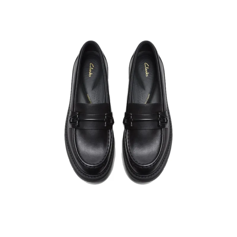 Clarks Orianna Bit Leather Loafers Women's-3
