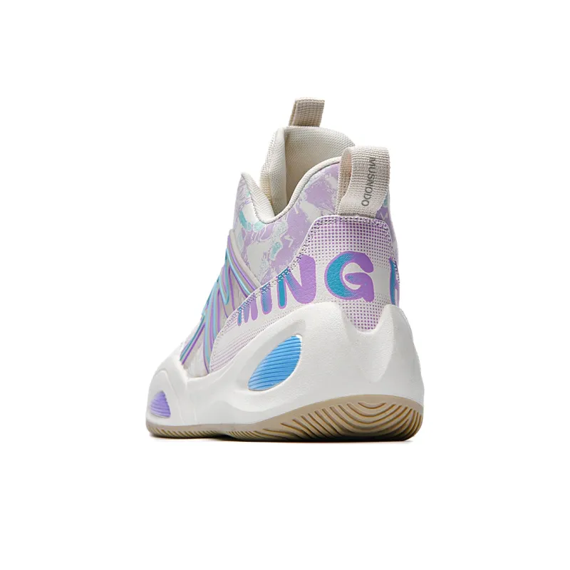 MUSNODO Cushioning, Slip Resistant, Abrasion Resistant, Breathable, Rebound Mid Top Basketball Shoes Unisex-2