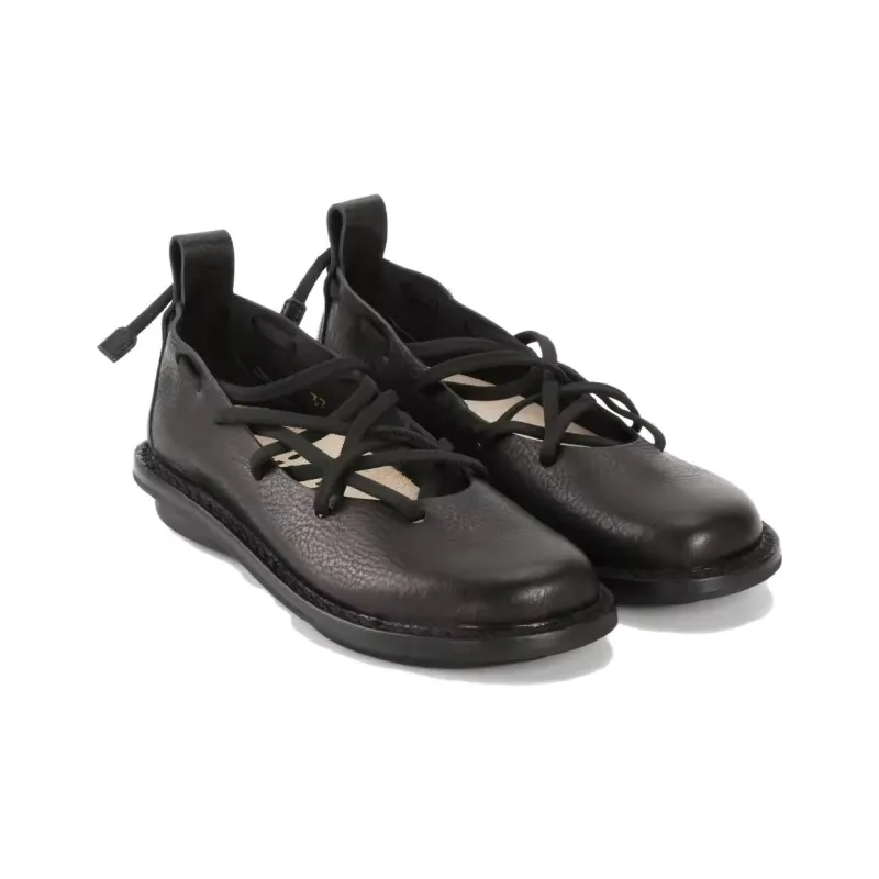 Trippen Casual Single Shoes Women's Black-2